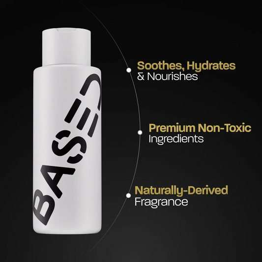 BASED Body Wash - side angle for men UK
