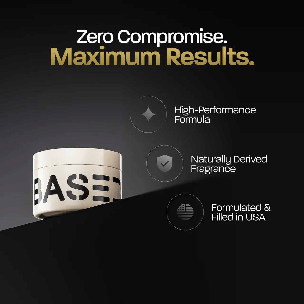 BASED Curl Gel - lifestyle shot for men UK