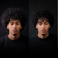 BASED Curl Mousse - side angle for men UK