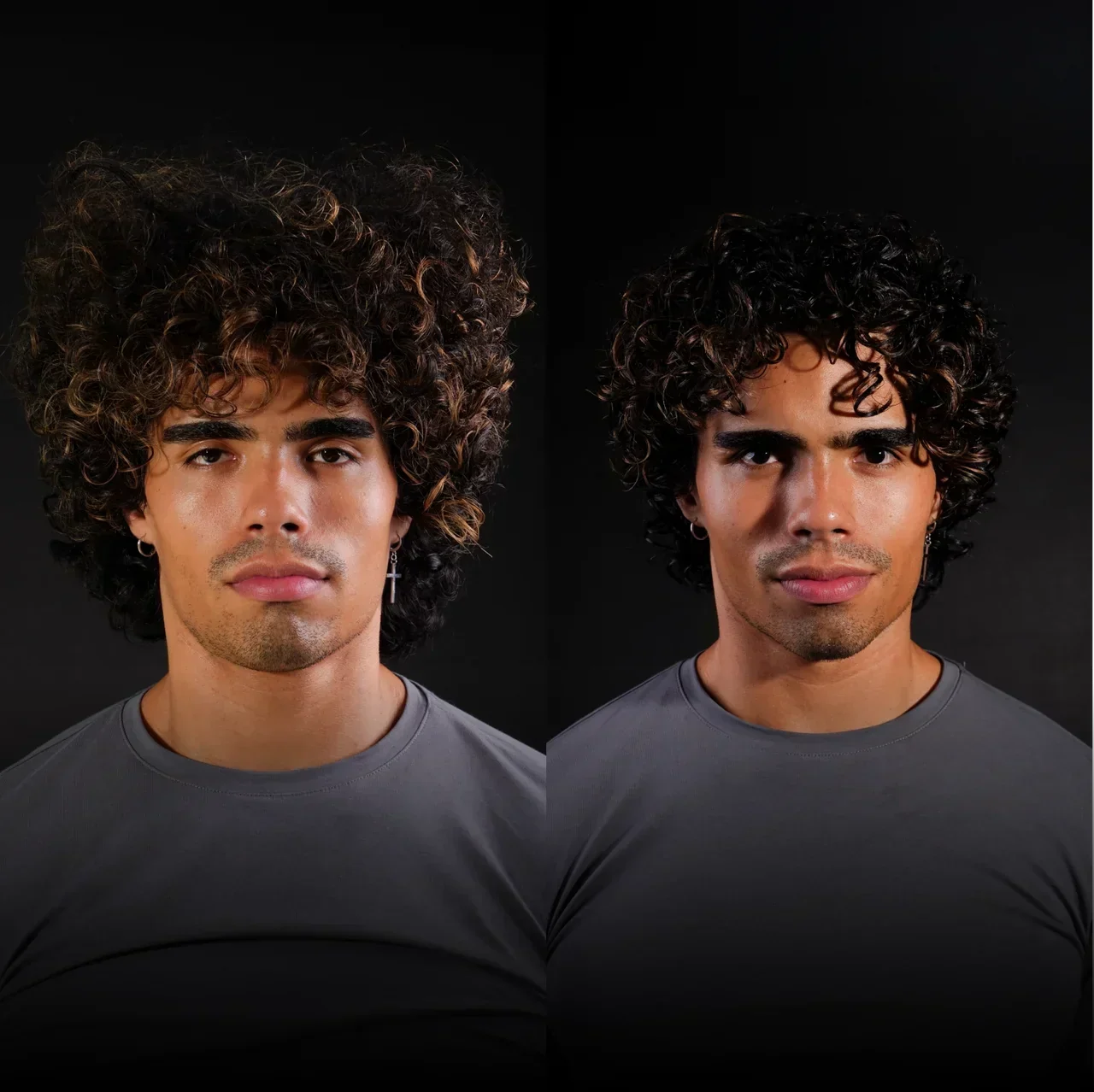 BASED Curl Mousse - detail view for men UK